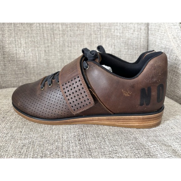 NOBULL Other - Nobull  Lifter Coffee Brown All Leather Weightlifting Shoes Mens 11 New